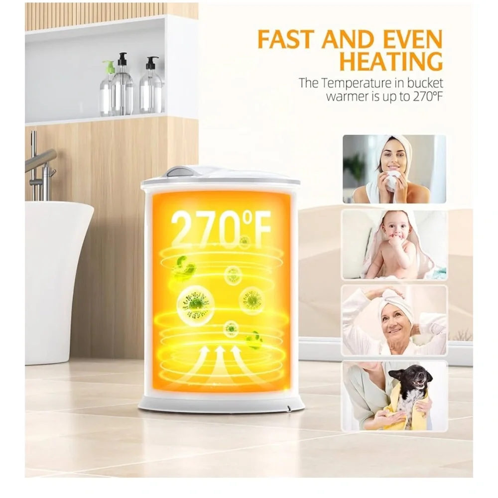 Cream and White Hand Towels for Bath